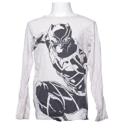 T-shirt à manches longues (Beige, Noir) de H&M x Marvel Coton
