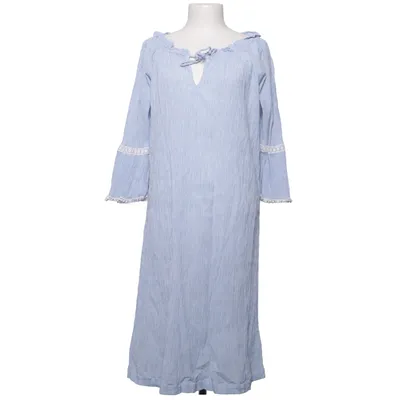 Jurk (Blauw, Wit) van Replay Katoen