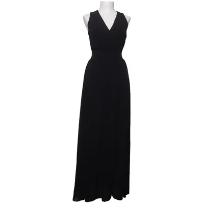 Maxi jurk (Zwart) van Moda Italia Elastaan, Polyester