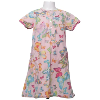Dress (Pink, Multicolored) from Aya Naya Cotton