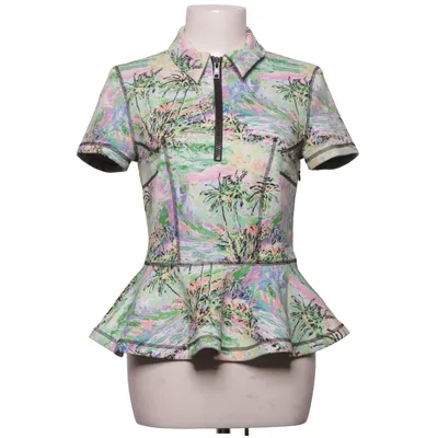 Top (Espalt) van Manoush Katoen, Elastaan, Polyester