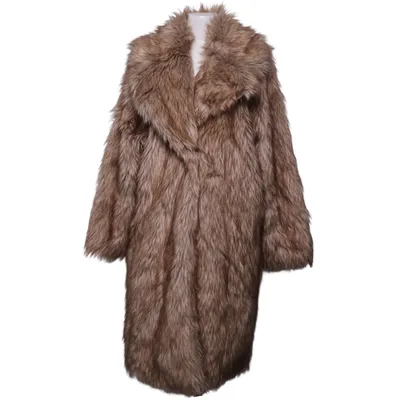 Mantel (Braun) von H&M Acryl, Polyester