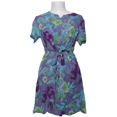 Jurk (Lila, Groen, Blauw) van Nancy Friday Polyester, Viscose