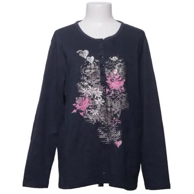 Farfarströja (Blå, Flerfärgad) från Trofé Bomull, Polyester