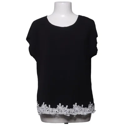 Top (Schwarz, Weiß) von Modee Elasthan