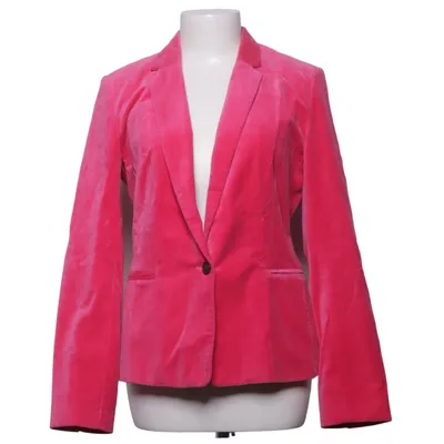 Blazer (Pink) fra Monoprix Femme Bomuld