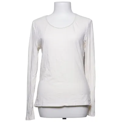 Langarmshirt (Weiß) von Donna by Hallhuber Baumwolle, Elasthan