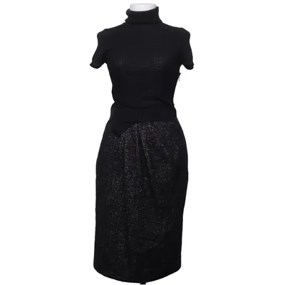 Kleid (Schwarz, Grau) von Paule KA Baumwolle, Polyamid, Viskose, Wolle