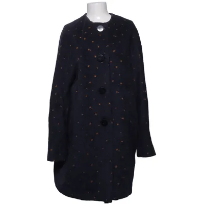 Mantel (Blau, Mehrfarbig) von Ritva Falla Mohair, Polyamid, Polyester, Viskose, Wolle