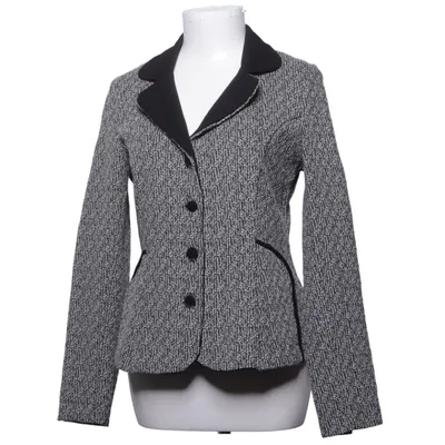 Cardigan (Sort, Hvid) fra King Louie Bomuld, Elastan, Polyester