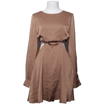 Jurk (Beige) van Iva Nikolina x NA-KD Polyester, Viscose