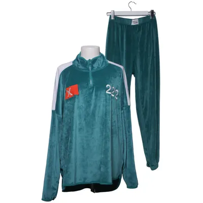 Tenue d'intérieur (Bleu, Blanc) de Netflix Élasthane, Polyester