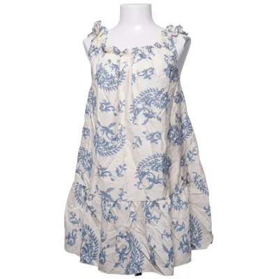 Dress (Blue, White) from C'FLO Nylon, Viscose