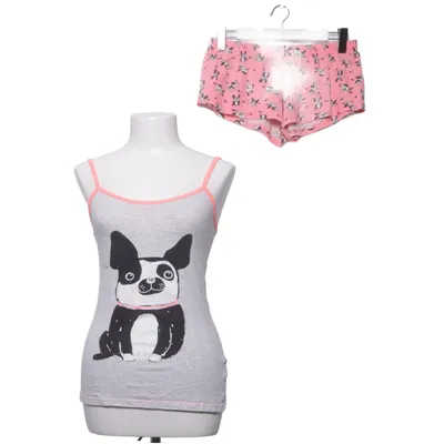 Pyjama (Grau, Pink, Schwarz) von Love to Lounge Baumwolle
