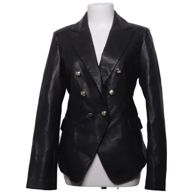 Blazer (Zwart) van Guess Polyurethaan