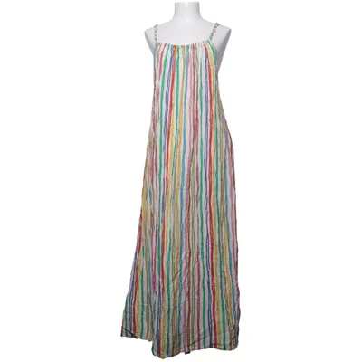 Långklänning (Beige, Flerfärgad) från Zara Linne, Viskos