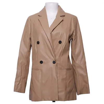 Blazer (Beige) from Nova Vintage Polyester, Polyurethane
