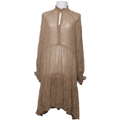Dress (Beige, Brown) from Second Female Viscose