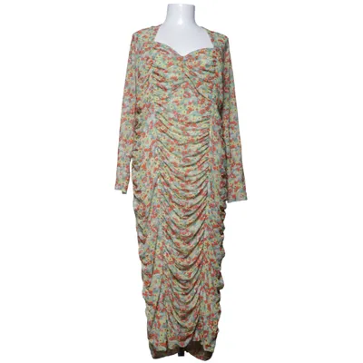 Långklänning (Gul, Röd, Grön, Flerfärgad) från Ganni Elastan, Polyamid