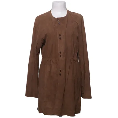 Veste en cuir (Marron) de Zara Woman Studio Cuir