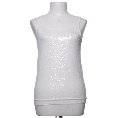 Tanktop (Wit) van Express Katoen, Modal, Polyamide