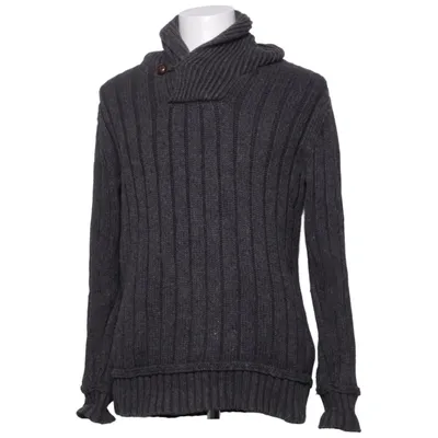 Sweater (Gray) from PL & CO Casual Attire Cotton, Merino wool, Polyamide
