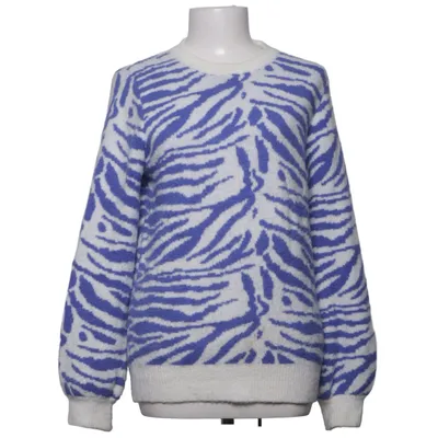 Strickpullover (Blau, Weiß) von B.Young Acryl, Elasthan, Polyamid, Recyceltes Polyester, Wolle