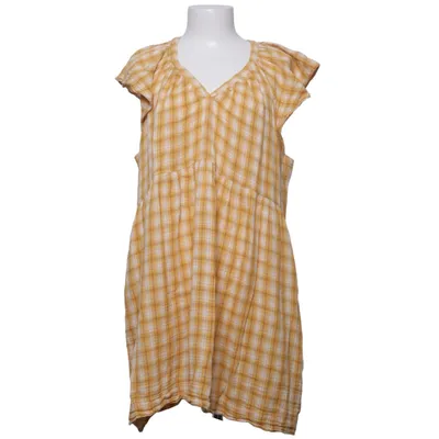 Dress (Yellow, White) from Old Navy Cotton