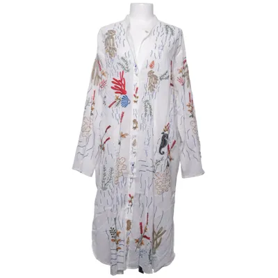 Blousejurk (Wit, Meerkleurig) van Zara Polyester
