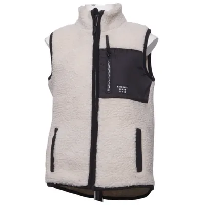 Ytterväst (Beige, Svart) från KappAhl Polyester