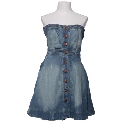Denim jurk (Blauw) van Danity