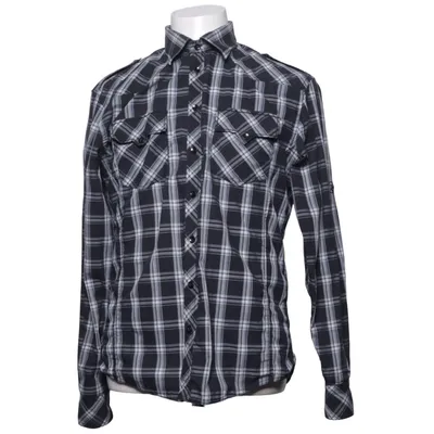 Flanellen overhemd (Zwart, Wit, Grijs) van Expensive Katoen, Polyester