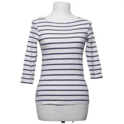Long sleeve T-shirt (White, Blue) from Race Marine Cotton, Elastane