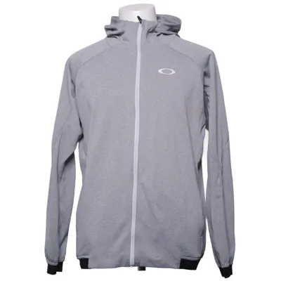 Hoodie (Gray, Black) from Oakley Polyester, Polyurethane