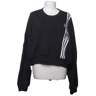 Collegetröja (Svart, Vit) från Adidas Originals Bomull