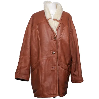Veste en peau de mouton retournée (Marron) de Goldstein Fourrure