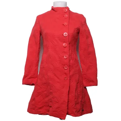 Coat (Red) from Desigual Cotton, Polyester