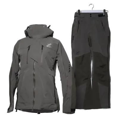 Regnställ (Grå, Grön) från Revolution Race Elastan, Polyamid, Polyester