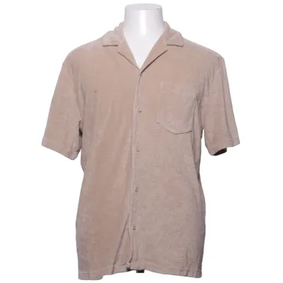 Short sleeve shirt (Beige) from Selected Homme Organic cotton, Polyester