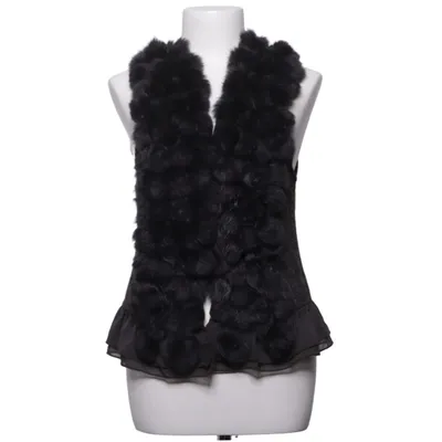 Gilet (Grijs) van Repeat Acryl, Konijnenbont