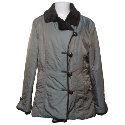 Winterjacke (Grün, Braun) von Damo Metallfaser, Polyamid, Polyester
