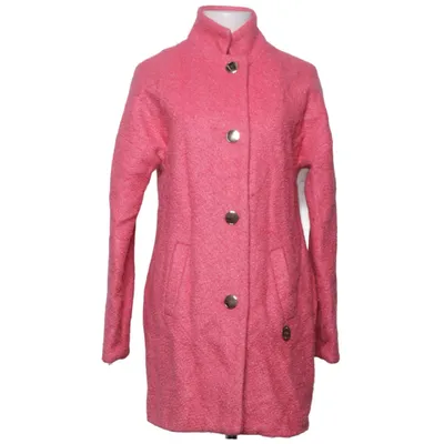 Jas (Roze) van Notabene Polyester, Wol