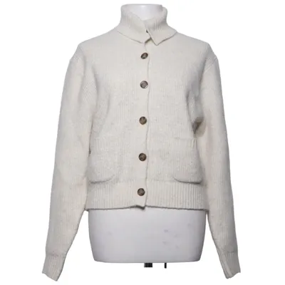 Cardigan (Beige) van Uniqlo Acryl, Elastaan, Gerecycled polyester, Wol