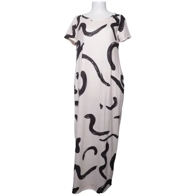 Maxi jurk (Wit, Zwart) van Emery Rose Elastaan, Polyester
