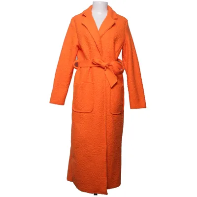 Coat (Orange) from Miss Goodlife Acrylic, Wool