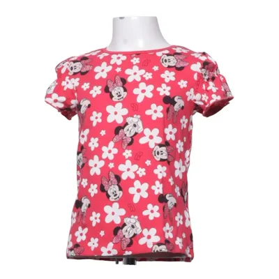 T-shirt (Röd, Vit, Svart) från Disney Bomull, Elastan