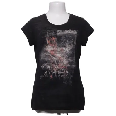 T-shirt (Noir) de Zoul Élasthane, Viscose