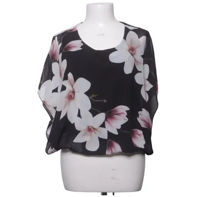 Top (Zwart, Wit, Lila) van Lipstick Elastaan, Polyester, Viscose