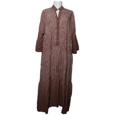 Robe longue (Marron, Multicolore) de Marta Viscose