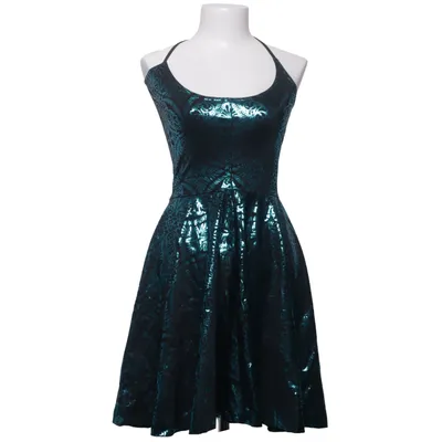 Dress (Black, Blue) from Blackmilk Elastane, Polyamide